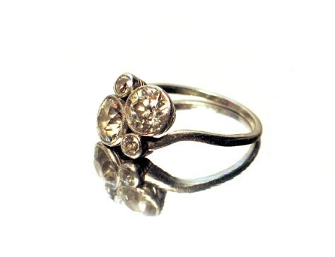 plain antique engagement rings antique style engagement