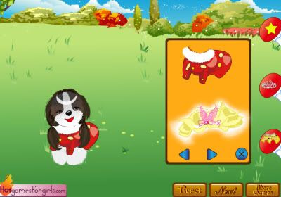 Play Cute Pet Wedding Dress Up