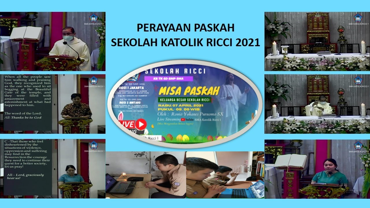 Paskah Sekolah Minggu 2021 : Tema Paskah Pgi Dan Gkii ...