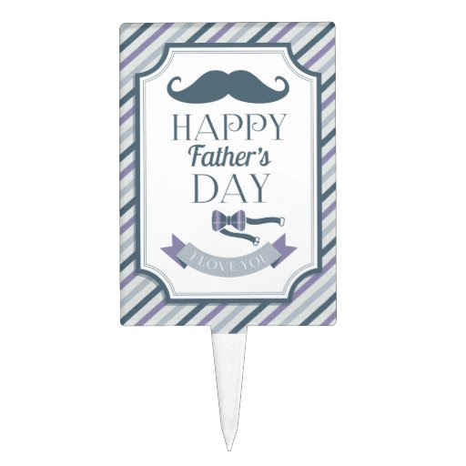 Download Happy Father's Day Cake Topper | Zazzle