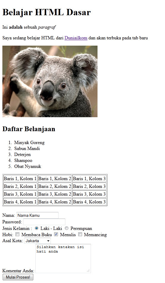 15 - Tutorial Html Dasar (Finish)