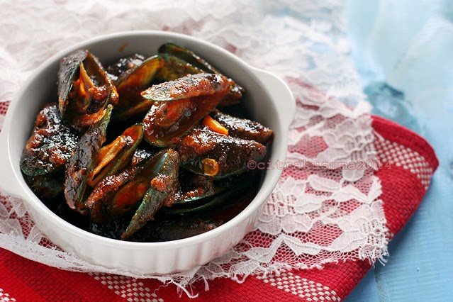 Kerang HIjau Saos Padang