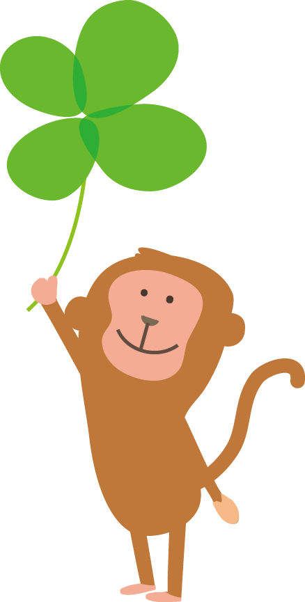 猿 さる のイラスト 無料イラストフリー素材