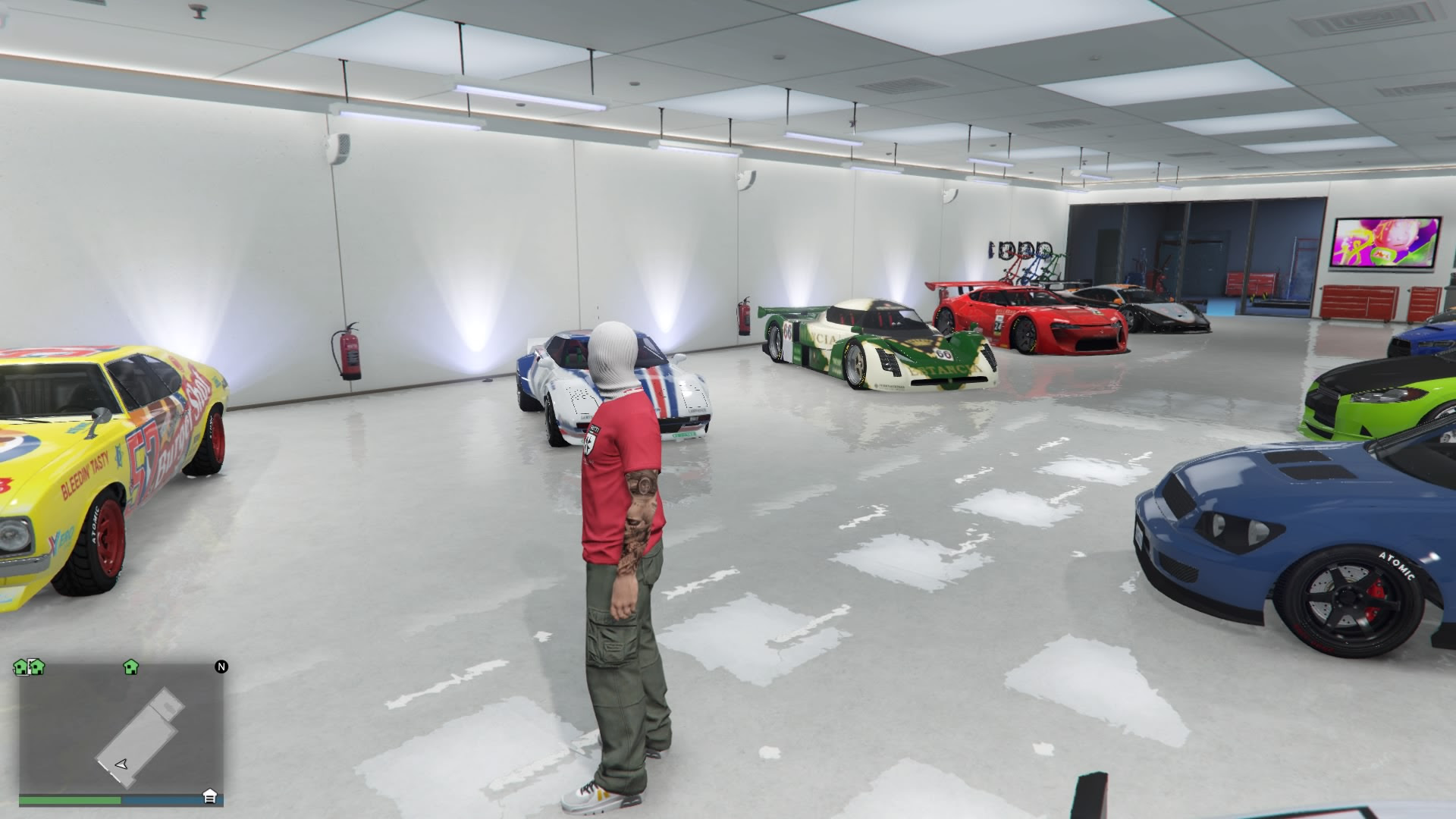 ｇｔａ５オンライン 地味な金稼ぎと車コレクションの限界 インドア秘密基地