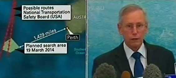 Australia locate possible debris of missing Malaysian flight