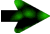 black and green animated arrow