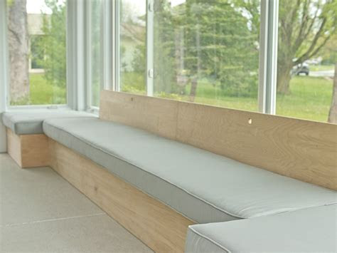 build custom modern bench seating  hgtvcom