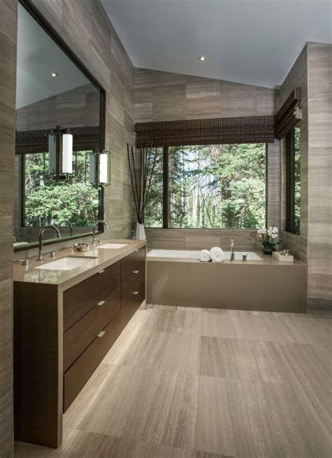 The toilet is perhaps one of the most important features of your bathroom and selecting one for a bathroom shouldn't be an afterthought. 16 Tremendous Contemporary Bathroom Interior Designs To