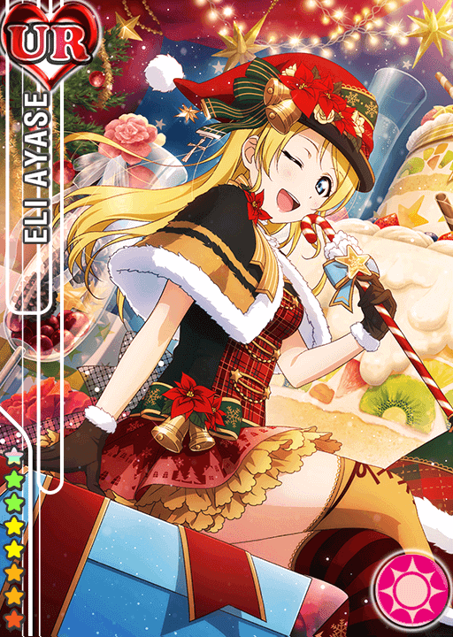 live set love cards by Idol Eli Album: School Tomodachi UR Ayase #744   Cards