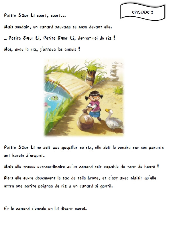Extrait Les Trois Grains De Riz