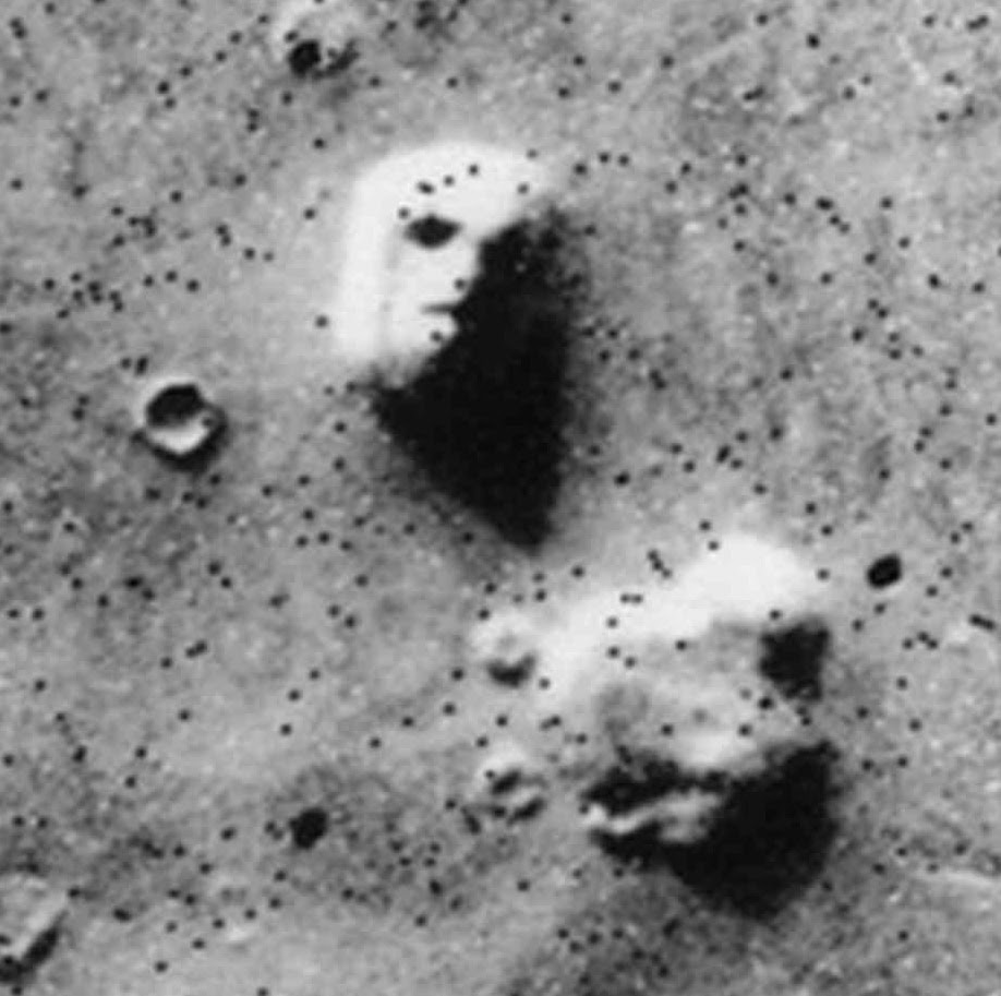 Face on Mars from the psychics view was spot on correct
