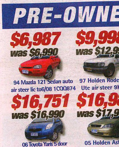 car ad