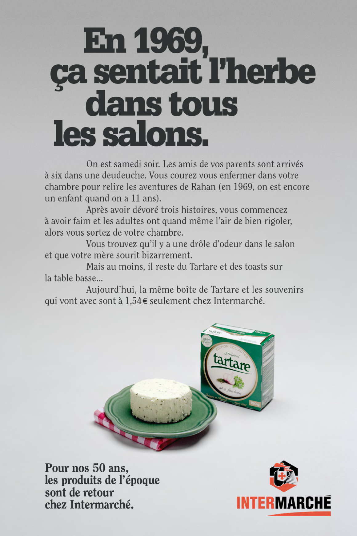 Intermarche Ressort Des Produits Vintage Pour Feter Ses 50 Ans