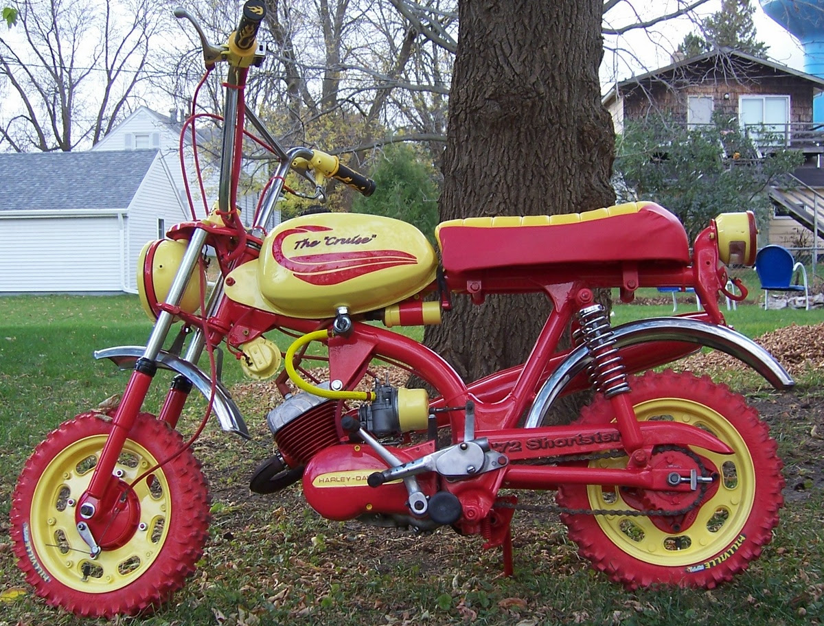 1972 AMF Harley Davidson MC65 Shortster Mini Cycle 1972 AMF Harley Davidson MC65 Shortster Mini Cycle