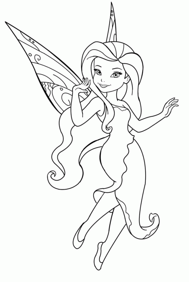 Free Coloring Pages Of Tinkerbell And Her Friends, Download ...