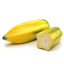 Babaco is gorgeous torpedo shaped fruit Babaco is gorgeous torpedo shaped fruit