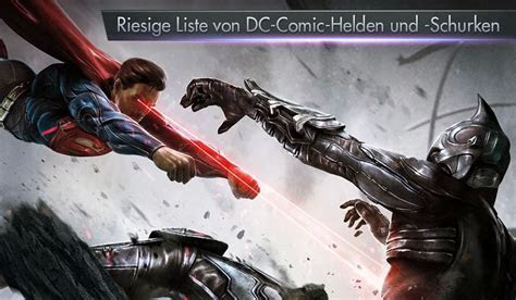 Injustice für Android: Kämpfe mit DC Helden wie Batman und  