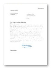 ModÃ¨le de lettre de motivation - SecrÃ©taire de direction