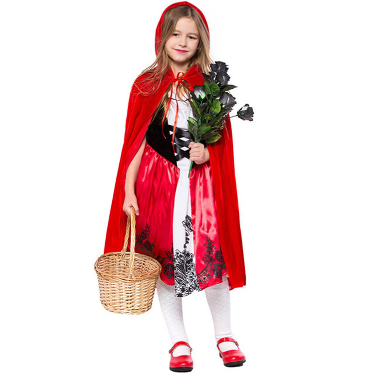 Hotsale Kids Halloween Clothing Set Kids Little Red Riding Hood Cosplay Costume Children Role Play Clothing Buy Kids Halloween Costume Girl Little Red Riding Hood Costume Girl Halloween Clothing Product On Alibaba Com