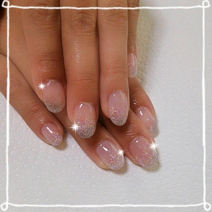 シュガーピンクのラメグラ Ra Nail ラ ネイル