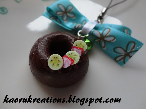 Cute Donut Phone charms