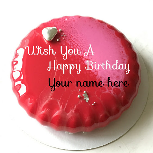 Awesome Happy Birthday Cake For Sister With Name On It