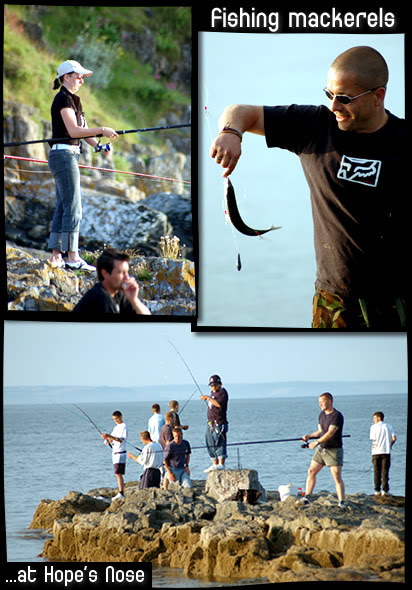 Fishermen at Hope's Nose