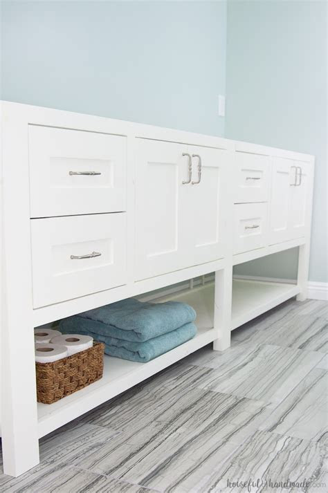 woodworking plans bathroom vanity