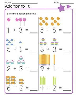 How to teach addition | 7 simple steps · 1. addition worksheets for kindergarten in 2020 kindergarten addition