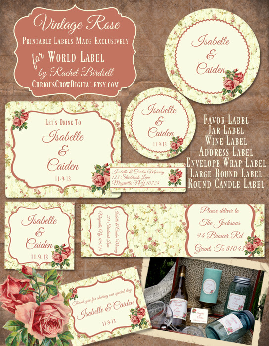 wedding label templates | Worldlabel Blog