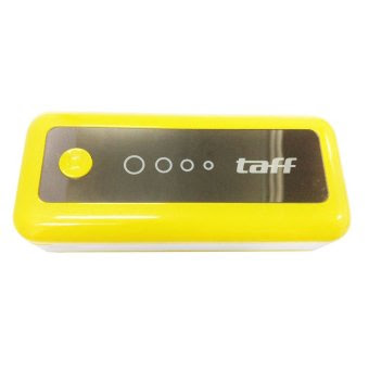 Taff Power Bank 5600mAh Model MP6 for Tablet and Smartphone - Yellow with White Side terpercaya