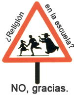 No a la religión en la escuela pública