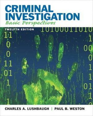 Booktopia Criminal Investigation Basic Perspectives By Paul B Weston 9780135110515 Buy