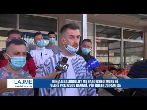 RINIA E BALINDOLLIT ME PAKO USHQIMORE NË VLERË PREJ 6500 DENARË, PËR RRETH 70 FAMILJE