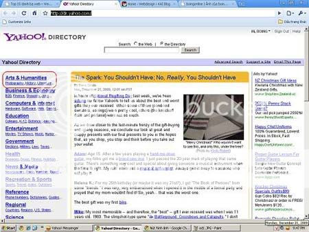 Add website vào những danh bạ web hàng đầu thế giới