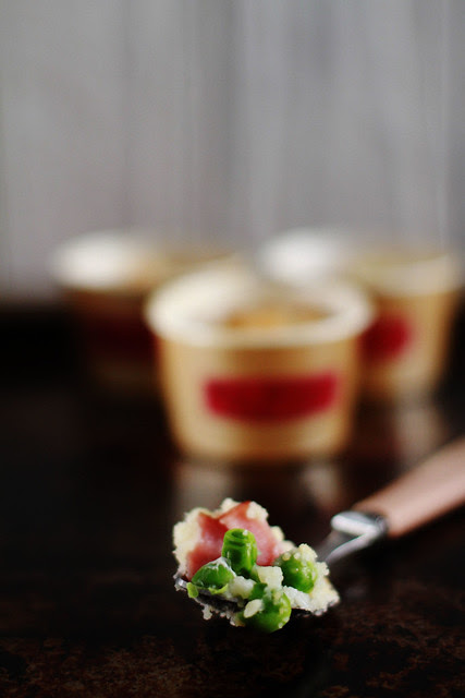 Peas & Bacon Crumble