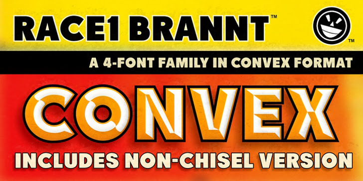 RACE1 Brannt NCV font by the Fontry - FontSpace