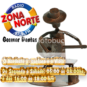 Geomar Dantas,apresentador do programa: O Nordeste a sanfona e a Viola