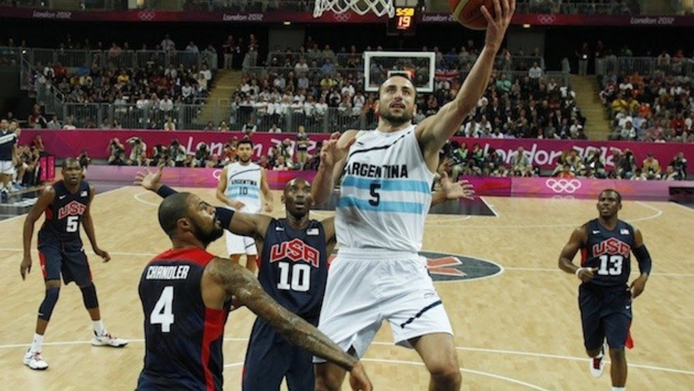 Manu Ginobili Dice Adios El Mismo Dia Que Argentina Vencia Al Dream Team Marca Claro Argentina
