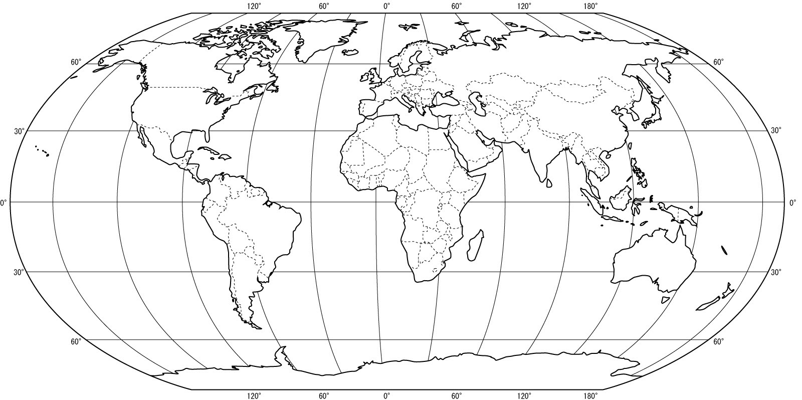 Free Printable World Map Coloring Pages For Kids - Best Coloring Pages For Kids