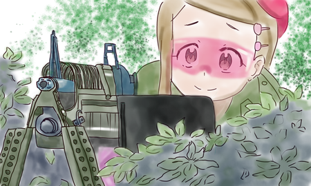 ステラ女学院高等科c3部 7話 れんとの使用銃はコチラ ステラ女学院高等科c3部 関連グッズ紹介