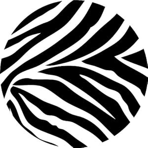 Wall Pops WPD99050 Peel and Stick Go Wild Zebra Decals, Four 13 ...