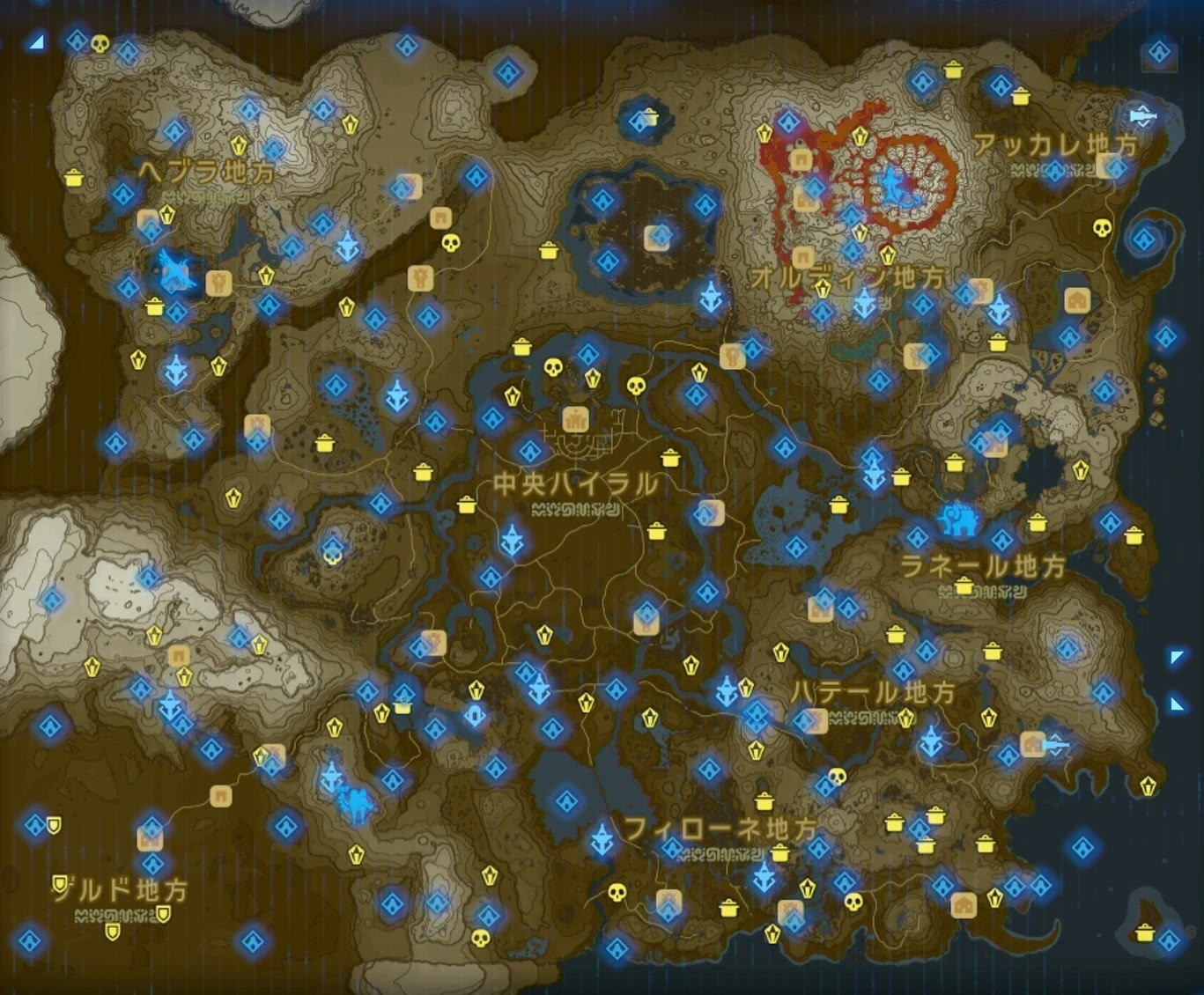 Botw ゼルダの伝説 ブレス オブ ザ ワイルド 攻略メモ 攻略メモ 気の赴くまま雑記