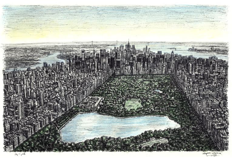 Central Park, New York - Original drawings, prints and ...