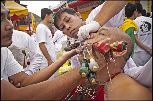  I was genuinely non feeling whatever peachy excitement for the vegetarian festival this yr Bangkok Thailand Place should to visiting : 2013 <a href=
