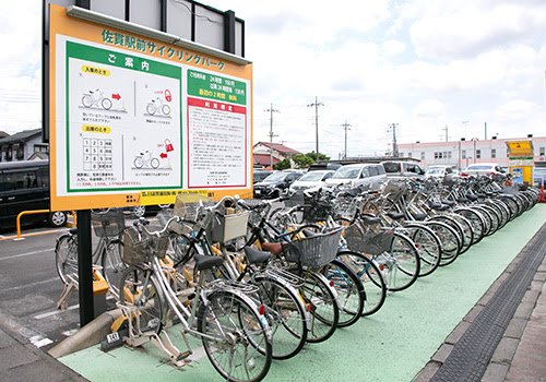コイン式 自転車設置