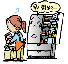 冷蔵庫の使い方を工夫しよう 環境学習センター アスエコ