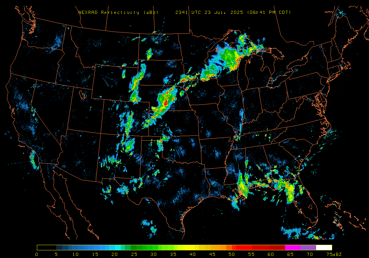 Current National Composite Radar