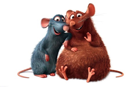 Ratatouille Remy and Emile HD Wallpaper  Background 