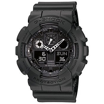 G-Shock Big Combination Military Watch - Matte Black